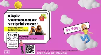 Tepebaşı Belediyesi ve Tepebaşı Sağlıklı Kent Konseyi'nden 5 yaş üzeri çocuklar için kukla yapımı ve seslendirme atölyesi