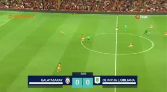 UEFA Şampiyonlar Ligi: Galatasaray: 1 - Olimpija Ljubljana: 0 (Maç Özeti)