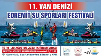 Van Denizi Edremit Su Sporları Festivali Başlıyor