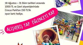 KUMSMALL AVM'den Alışveriş Yapanlara Oyun Kartı Hediye