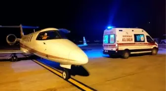 Trabzon'da Siroz Hastası Orhan Çavuşoğlu Ambulans Uçağıyla Bursa'ya Nakledildi