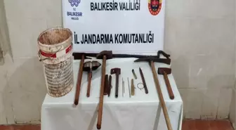 Balıkesir'de Tabiat Varlıkları Kaçakçılığı Operasyonu