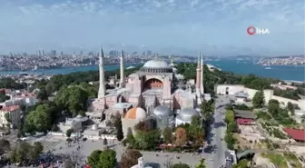 Ayasofya-i Kebir Camii Şerifi'nde restorasyon başladı