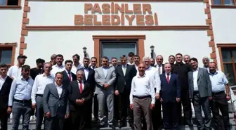 Milli Eğitim Bakanı Yusuf Tekin Pasinler'de Belediyeyi Ziyaret Etti