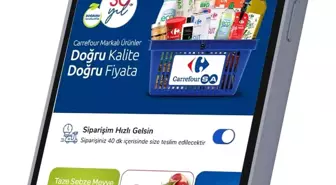 CarrefourSA, Online Market Uygulamasını Yeniledi