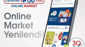 CarrefourSA Online Market Uygulamasını Yeniledi