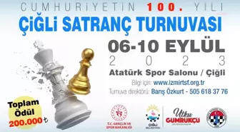 Çiğli'de 'Büyük Ödüllü' Satranç Turnuvası İçin Geri Sayım Sürüyor