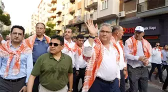 Geleneksel 8. Yuntdağı Yağlı Pehlivan Güreşleri kortej yürüyüşü yapıldı