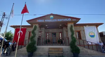 Gölbaşı Belediyesi Ahiboz Mahallesi'nde muhtarlık binasını yeniledi