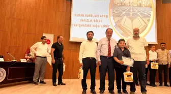 Elazığlı hafızlar, 2023 Yılı Hafızlık Yarışması'nda bölge birincisi oldu