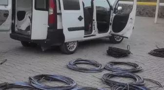 Osmaniye'de İş Yerinden Elektrik Kablosu Çalan 2 Şüpheli Tutuklandı