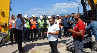 Tokat'ın Niksar ilçesinde içme suyu şebeke projesi başladı