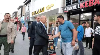 Ağrı Valisi Mustafa Koç, esnaflarla buluştu