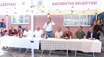 Ekrem İmamoğlu, Hacıbektaş'ta: 'Bir Sonraki Seçime Amasız, Fakatsız, Keşkesiz, Eksiksiz, Güçlü Bir Şekilde Kazanmanın Yolculuğunu Ortaya Koyacağız'