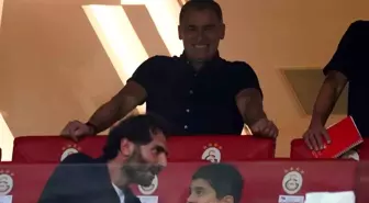 Hamit Altıntop ve Stefan Kuntz Galatasaray-Trabzonspor maçını takip etti