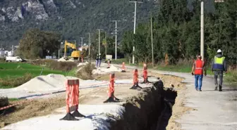 Muğla Büyükşehir Belediyesi Ören Mahallesi'nde Kanalizasyon ve Atıksu Arıtma Tesisi Projesi Yüzde 30 Tamamlandı