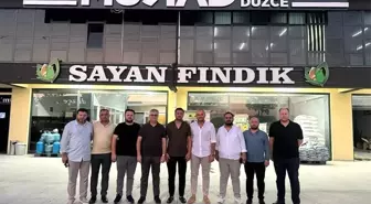 Düzce MÜSİAD projelerini Özdemir'e anlattı