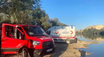 Serinlemek için girdiği Kızılırmak'ta kayboldu