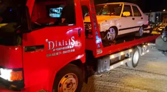 Zonguldak'ta Otomobil ile Motosiklet Çarpıştı: 2 Yaralı