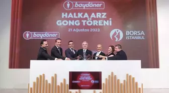 Baydöner Restoranları AŞ Borsa İstanbul'da İşlem Görmeye Başladı