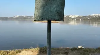 Muğla'da Festivalde Sergilenen Heykelin Bronz Parçaları Çalındı