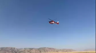 Şırnak'ta Kanser Şüphesiyle Ambulans Helikopterle Sevk