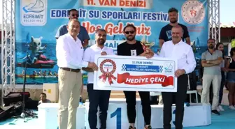 Van Denizi Edremit Su Sporları Festivali Şölen Havasında Geçti