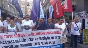 Kesk Samsun Şubeler Platformu Dönem Sözcüsü Bayram Çelik: 'Sefalet, Yoksulluk ve Güvencesizliğe Boyun Eğmeyeceğiz'