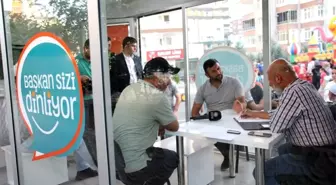 Kocasinan Belediye Başkanı Ahmet Çolakbayrakdar, 'Başkan Sizi Dinliyor' programı kapsamında Erkilet Osmangazi mahalle sakinleriyle buluştu