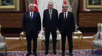 Cumhurbaşkanı Erdoğan, Yargıtay Başkanı ve Yargıtay Cumhuriyet Başsavcısı'nı kabul etti