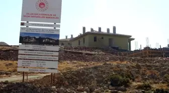 Kilis'te depremzedeler için köy evleri inşa ediliyor