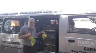 Elmacı Dede, Suriye'ye üzüm götürmek için yola çıkıyor