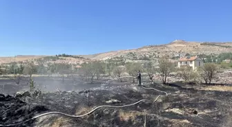 Kayseri'de arazide çıkan ot yangını söndürüldü