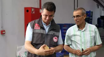 Kırklareli'nde Kapalı Pazar Yerinde Gıda Denetimi Yapıldı