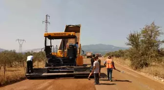 Muğla Büyükşehir Belediyesi Yol Çalışmalarına Devam Ediyor