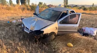 Yozgat'ta trafik kazası: 2 kişi yaralandı