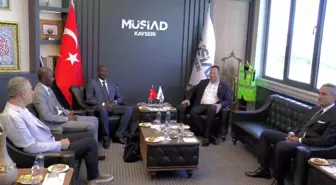 Afrika-Türkiye İş Geliştirme Merkezi MÜSİAD Kayseri Şubesini Ziyaret Etti