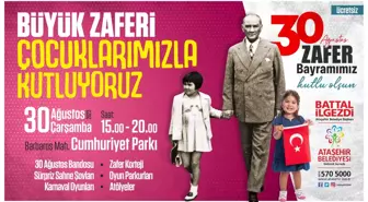 Ataşehir Belediyesi, Büyük Taarruz'un 101. yıl dönümünü coşkuyla kutluyor