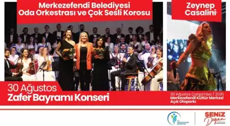 Merkezefendi Belediyesi 30 Ağustos Zafer Bayramı'nı Konserle Kutluyor