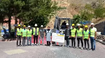 Keban'da Doğal Gaz Hattı Döşeme Çalışmaları Başladı