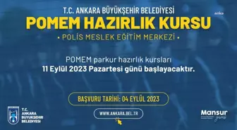 Ankara Büyükşehir Belediyesi, POMEM'e Ücretsiz Hazırlık Kursları Başlattı