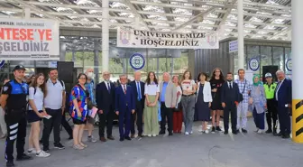 Muğla Sıtkı Koçman Üniversitesi Öğrencileri Otogarda Karşılandı