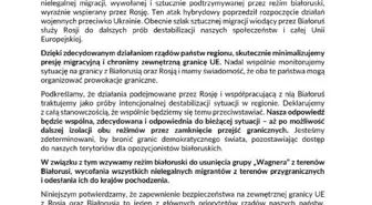 Polonya, Litvanya, Letonya ve Estonya İçişleri Bakanları Sınırların Kapatılması Konusunda Anlaştı