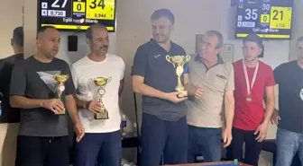 Afyonkarahisar'da Bilardo Turnuvası Düzenlendi