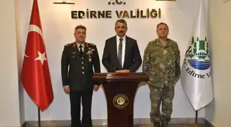 Edirne Valisi Yunus Sezer'e ziyaretler sürüyor