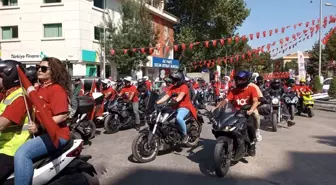 Afyonkarahisar'da 100. Yıl Motosiklet Sürüşü Etkinliği Başladı