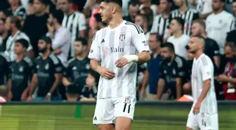 Beşiktaş'ın yeni transferi Milot Rashica, Dinamo Kiev maçında ilk kez 11'de sahaya çıktı