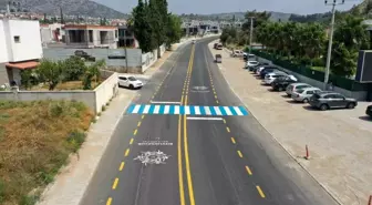 Aydın Büyükşehir Belediyesi Ahmet Pınarı Caddesi'ni Yeniledi