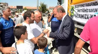 Ereğli Belediyesi Organik Tarım Projesinde Hasat Dönemi Başladı