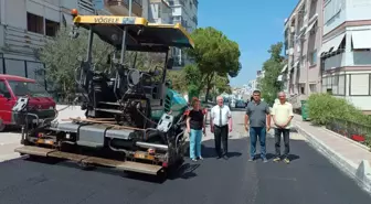 Karabağlar Belediyesi Fen İşleri Müdürlüğü Asfalt Çalışmalarını Sürdürüyor